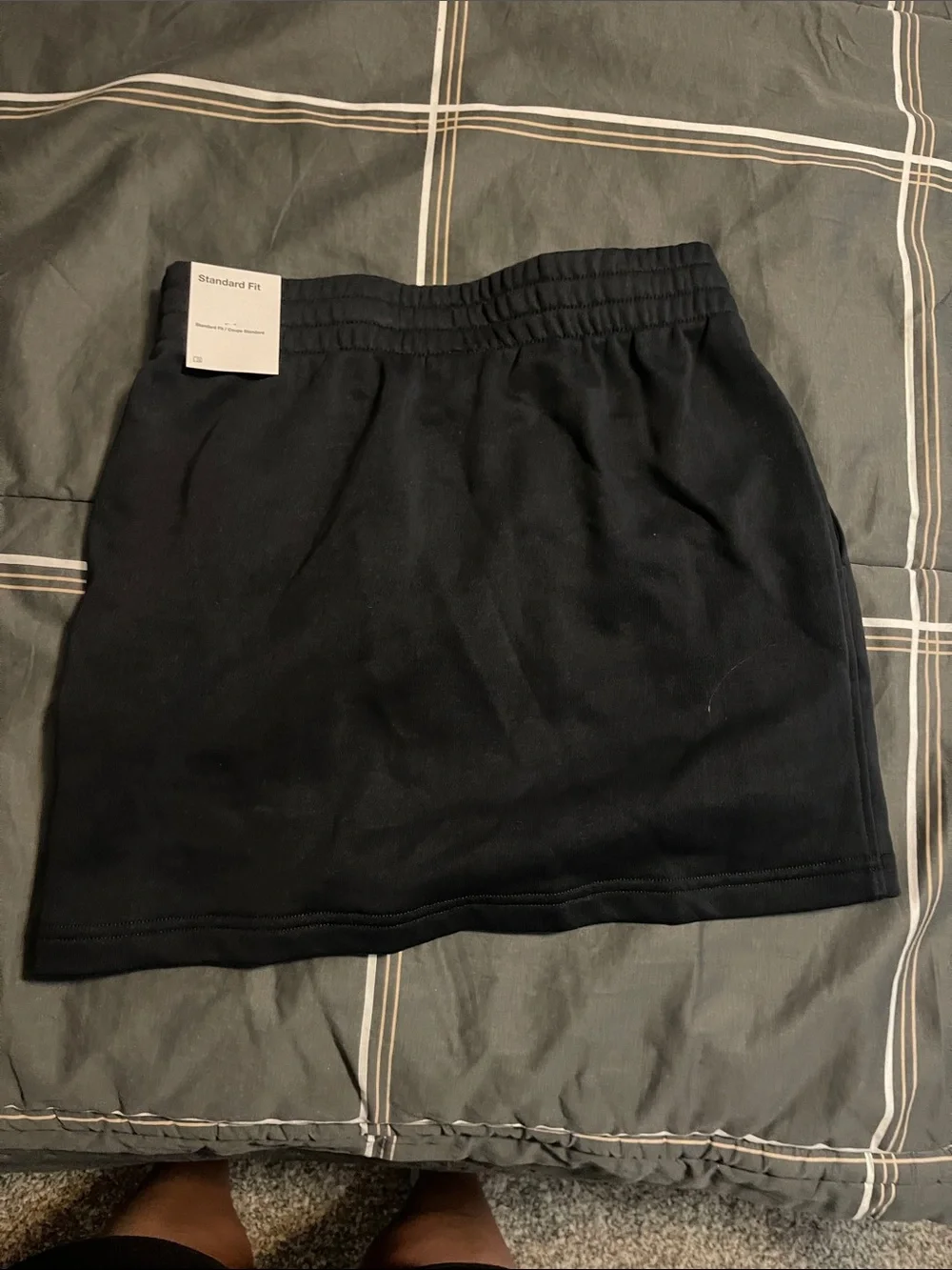 Nike Black Athletic Mini Skirt with Logo